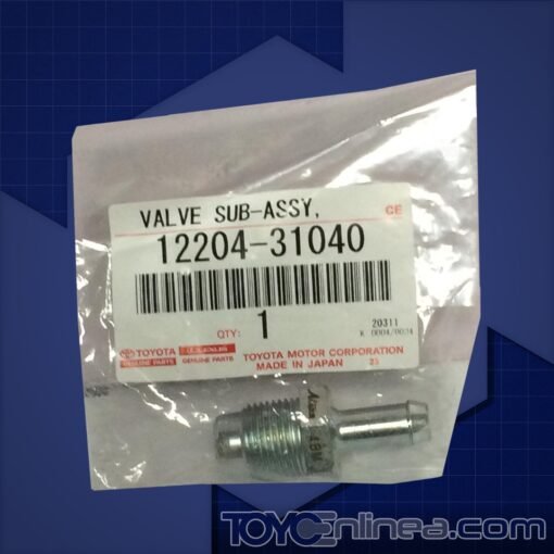 VALVULA PCV MOTOR  1GRFE / CAMRY 2GRFE / MOTORES 3GRFE 3GRFSE 4GRFSE 5GRFE 12204-31040