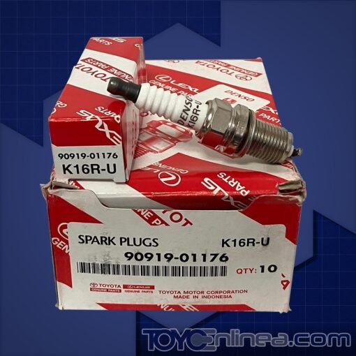 BUJIA ENCENDIDO MOTOR (AUTANA BURBUJA MACHITO 1FZF#) (MERU 3RZFE) (HILUX 2RZFE) (K16R-U) (90919-01176)