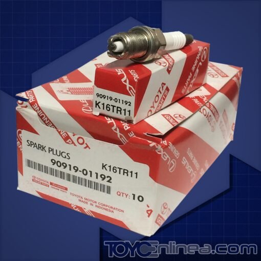 BUJIA ENCENDIDO MOTOR DOBLE PUNTA  (PRADO 4RUNNER 5VZFE) (MACHITO 1FZFE 3 BOBINAS) (K16TR11) (90919-01192)