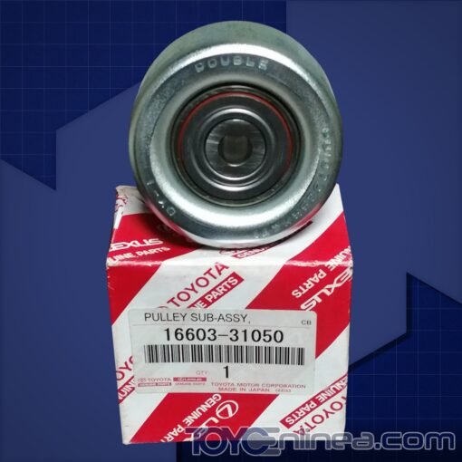 POLEA INTERMEDIA TENSORA #1 CORREA UNICA 4RUNNER KAVAK FORTUNER 1GRFE 2003-2008 (HILUX FORTUNER 1GDFTV) (16603-0C013) (16603-31050)
