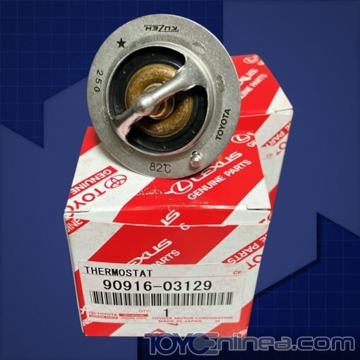 TERMOSTATO AGUA MOTOR COROLLA 1ZZFE 3ZZFE / CAMRY 2AZFE (90916-A3003) (WV56TA-82) (90916-03129)