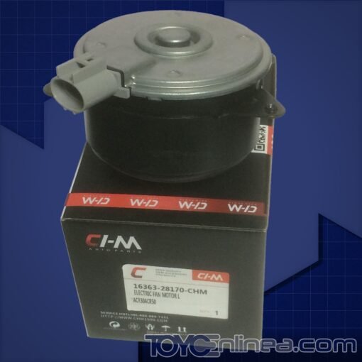 MOTOR ELECTROVENTILADOR IZQUIERDO SIN CABLE  PREVIA 2007 RAV4 2005-2008 2AZFE (G16363-28170)