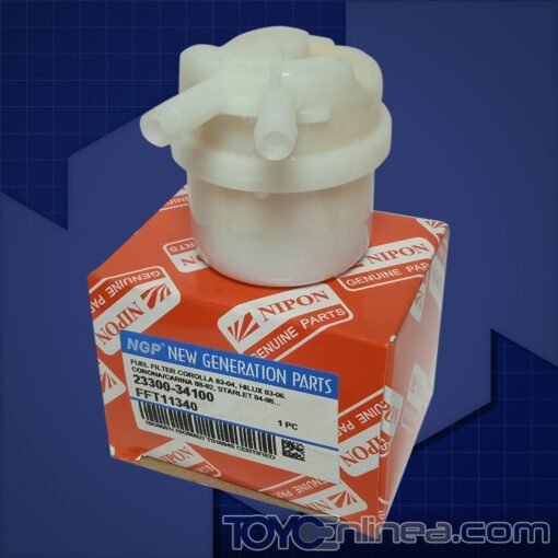 FILTRO GASOLINA COROLLA AE82 AE92 AE101 1988-1998 / STARLET CARBURADO (FFT11340) (G23300-15010-T)