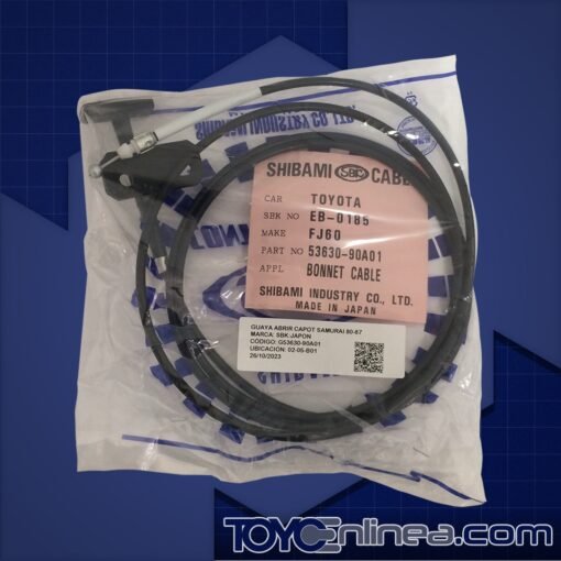GUAYA ABRIR CAPOT SAMURAI FJ60 FJ62 1980-1992 (G53630-90A01)